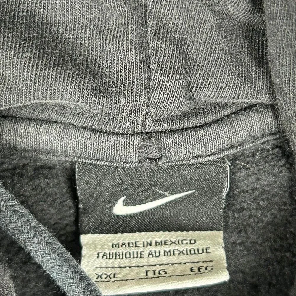Nike Men's Navy and Black Hoodie